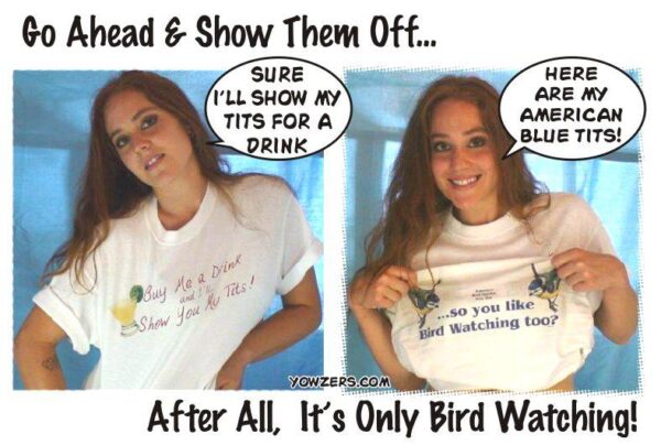 American Blue Tits T-Shirt